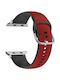 Beline Armband Leder Rot (Apple Watch 38/40/41/42mm)