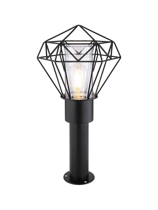 Globo Lighting Lampa Post Mic Pentru Exterior 15W IP44 Pentru Bază De Bec E27 Negru