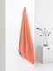 24home.gr Body Towel 100x150cm Orange Weight 600gsm
