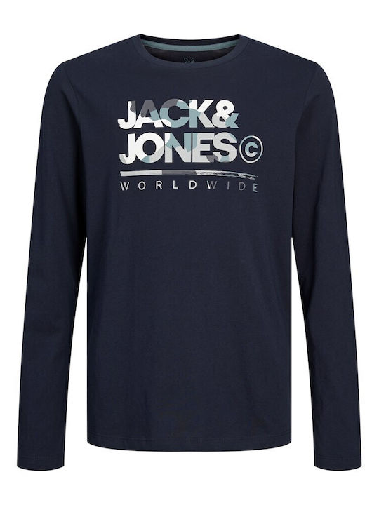 Jack Jones Kids' Shirt Long Sleeve Blue 12259498