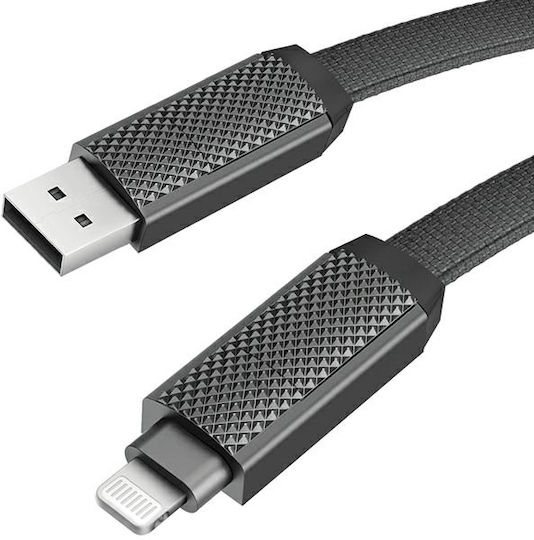 Energea USB-C to Lightning Cable 60W Μαύρο 1m CBL-GC4N1-BLK100