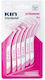 Kin Interdental Periuțe Interdentare 0.6mm Roz 6buc