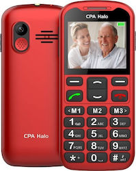 CPA Halo 19 Single SIM Mobil cu Butone Mari Roșu