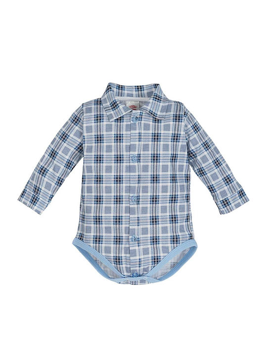 Makoma Памучно Дълъг ръкав Grey - Blue