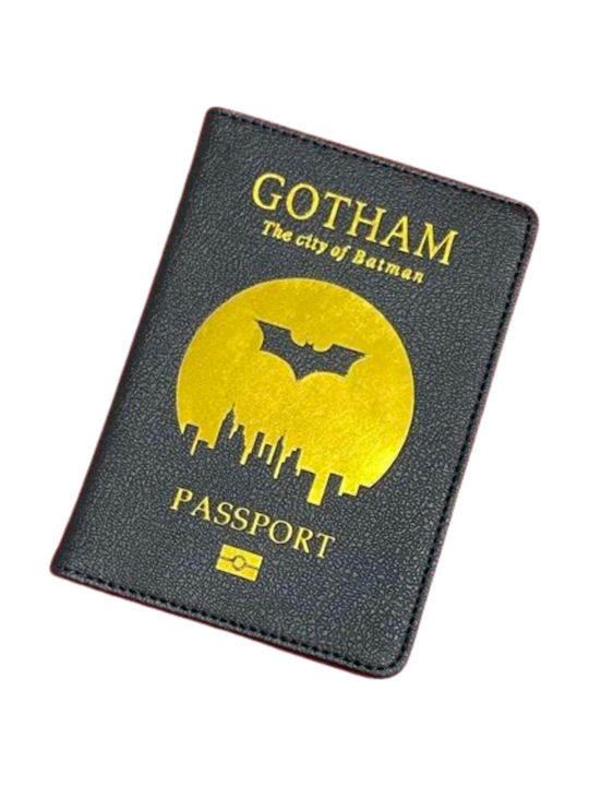 Gotham Gotham Logo Black Batman Passport Cover