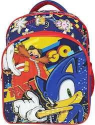 Анатомична Раница За Гръб За Детска Градина Sonic 29x23x10см Sonic
