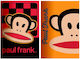 Τετράδιο Καρφίτσα Paul Frank Logo Boys Party Fever 17x25cm