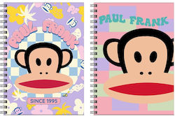 Τετραδιο Σπιραλ Bmu Paul Frank Α4 2θεμ 70φ 1995-logo Girl 346-86440 Paul Frank Τετραδιο Σπιραλ Bmu Paul Frank Α4 2θεμ 70φ 1995-logo Girl 346-86440 Paul Frank