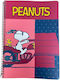 Caiet spiral Bmu Peanuts Snoopy A4 2-subiecte 70 foi Half + Bike 365-07440 Peanuts