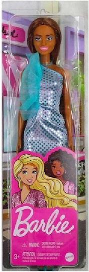 Barbie Puppe mit blauem Kleid für 3+ Jahre alt+ Jahre