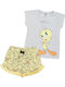 Warner Bros Kids' Pajamas Summer Gray