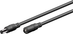 Καλώδιο Προέκτασης Βύσμα Dc 5.5x2.5mm Αρσενικό Θηλυκό 3m Μαύρο Goobay 71401 Καλώδιο Προέκτασης Βύσμα Dc 5.5x2.5mm Αρσενικό Θηλυκό 3m Μαύρο Goobay 71401
