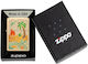 Zippo 46140 Design Plajă Ziua Oțel Auriu