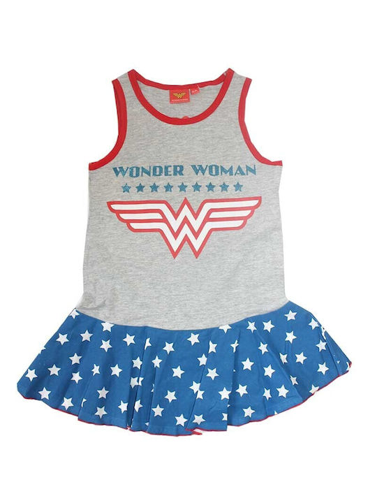 Superheroes Mädchen Kleid Blue