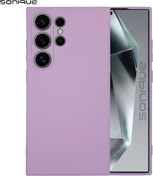 Sonique Back Cover Silicone / Fabric Purple (Galaxy S24 Ultra)