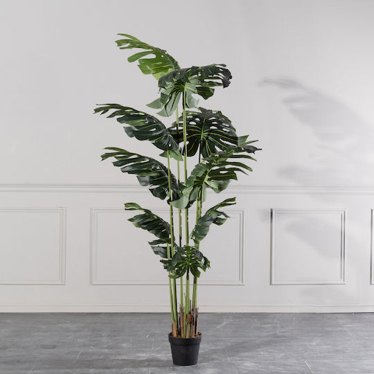 Künstlicher Baum für den Außenbereich Monstera Grün 210cm Supergreens