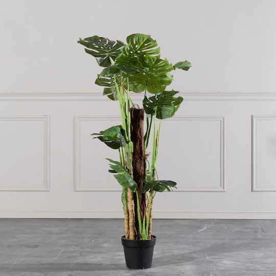 Artificial Outdoor Tree Monstera Green 130cm Supergreens