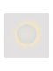 Inlight Lamp Wall with Integrated LED and Warm White Light 25x4.5cm