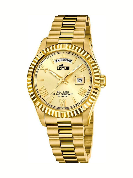 Lotus Watches Ceas Barbati cu Mecanism de Bater...