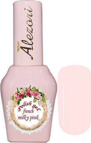 Alezori Ημιμόνιμο Βερνίκι Νυχιών French Peach Pink #15 15ml