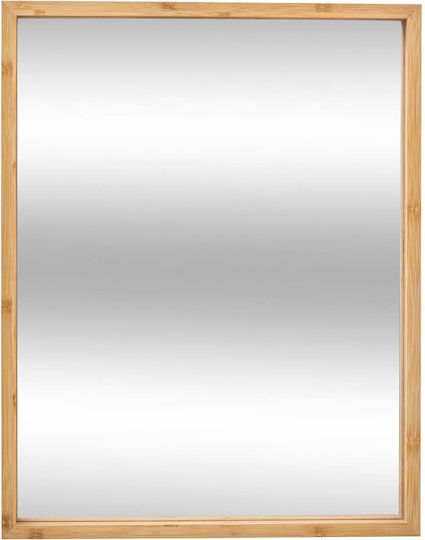 5Five 200122 Καθρέπτης Ορθογώνιος Μπεζ 43.7x33.7cm