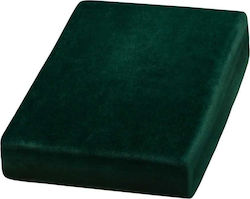 Pătură de acoperire estetică din catifea 70x190cm verde închis 0142981 Pătură de acoperire estetică din catifea 70x190cm verde închis 0142981