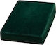 Pătură de acoperire estetică din catifea 70x190cm verde închis 0142981