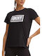 Women's Blouse Cotton Short Sleeve Black