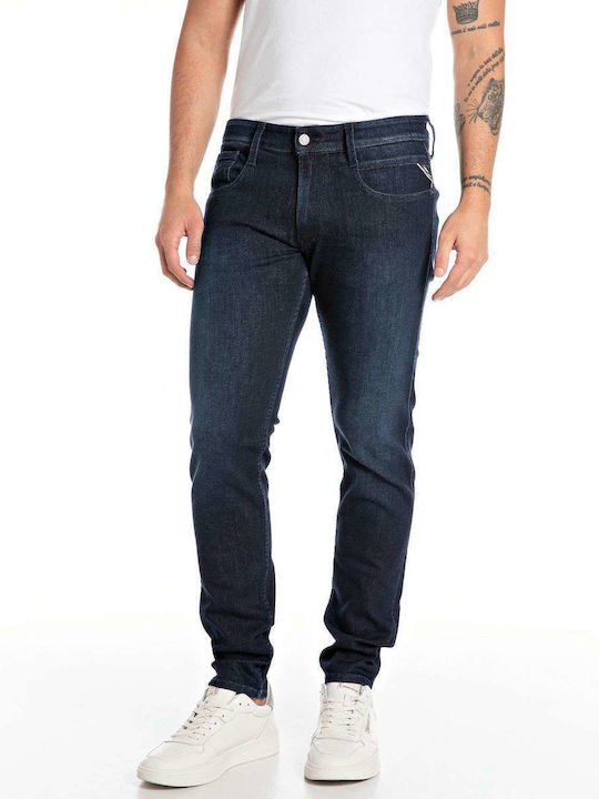 Replay Men's Jeans Pants in Slim Fit Navy