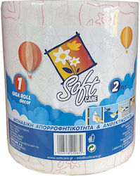 Softcare Χαρτί Κουζίνας Ρολό 2 Φύλλων (760gr/Ρολό) Softcare Χαρτί Κουζίνας Ρολό 2 Φύλλων (760gr/Ρολό)