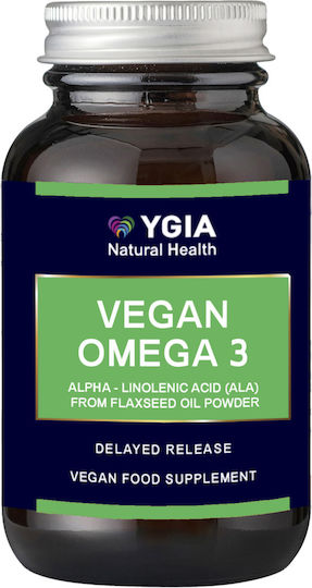 Ygia Vegan Omega 3 500mg 60 φυτικές κάψουλες