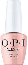 OPI Gelcolor Put It In Neutral 15ml