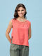 Passager Women's Blouse Coral