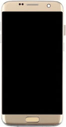 Screen with Touch Mechanism and Frame for Samsung Galaxy S7 Edge SM-G935F (Gold)