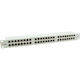 Equip Patch Panel Shielded για Rack 1U 19" 10 Θυρών cat6 Γκρι