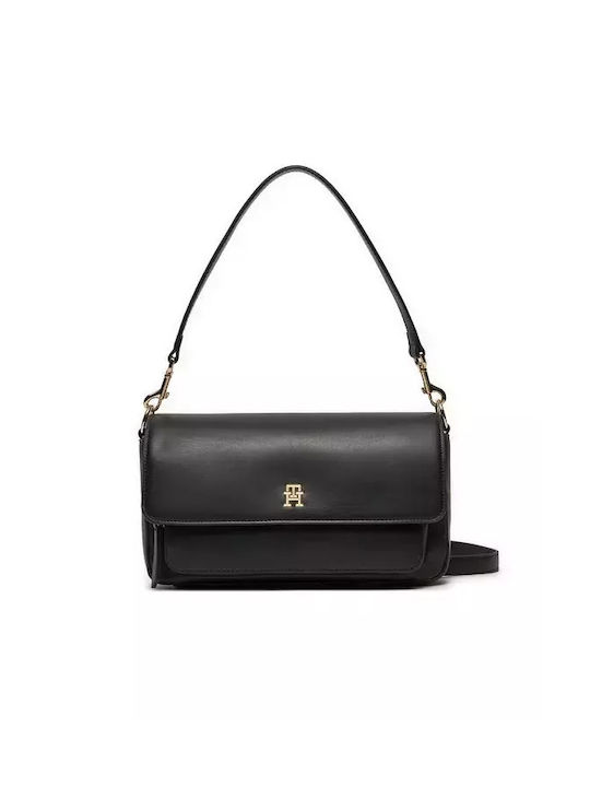 Tommy Hilfiger Damen Tasche Schulter Schwarz