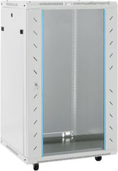 Network Cabinet Perforated Feet 18u 19" Ip20 60x60x100 Cm 600 X 600 X 1000 Mm