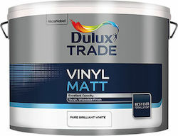 Dulux Trade Vinyl Plastic Paint White 10lt Dulux Trade Vinyl Plastic Paint White 10lt