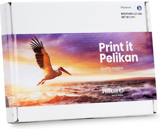 Pelikan Kompatible Tintenstrahldrucker-Tintenpatrone HP W2033X Gelb 1Stück