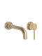 Rea Lungo Mixing Sink Faucet Gold