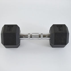 Mfitness Βαράκι Εξάγωνο Λαστιχένιο 1 x 45kg