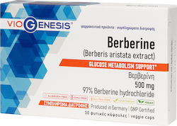 Viogenesis Berberine 500mg 30 Vegetable Capsules