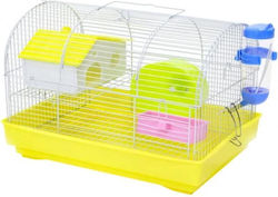 Hamsterkäfig Gelb 33x23x26cm Nobleza