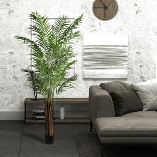 Изкуствено дърво за външно пространство Палмово дърво Green 155см Gardin