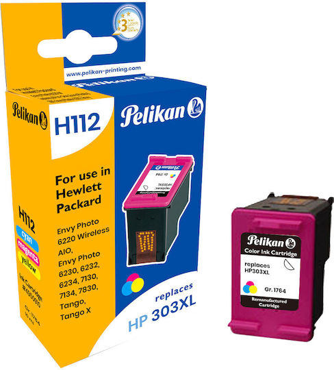 Pelikan Συμβατό Μελάνι Εκτυπωτή InkJet HP HP 303XL Κυανό 1τμχ