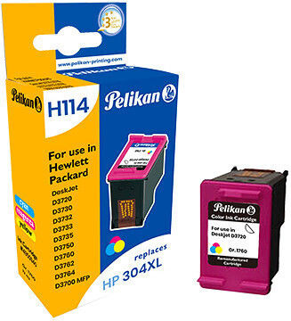 Pelikan Kompatible Tintenstrahldrucker-Tintenpatrone HP HP 304XL Cyan 1Stück