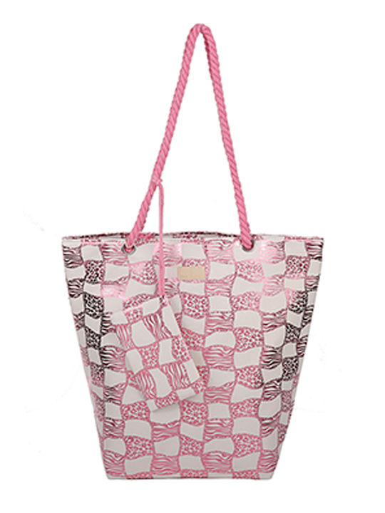 Bag to Bag Beach Bag Pink