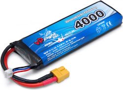 Vapex Tech Батерия Li-Po 7.4V 4000mAh XT60 за RC Превозно Средство 2 Бройки