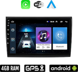 Sistem Audio Auto pentru Fiat Felicitări 2007 (Bluetooth/USB/WiFi/GPS/Apple-Carplay/Android-Auto) cu Ecran Tactil 9"