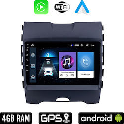Car Audio System for Ford Edge 2015 (Bluetooth/USB/WiFi/GPS/Apple-Carplay/Android-Auto) with Touch Screen 9"